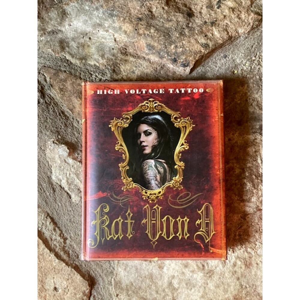 SIGNED Kat Von D High Voltage Tattoo Book – Kat Von D & Hannah Aitchison